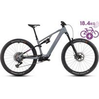 Cube AMS Hybrid ONE44 C:68X TM 400X 29 swampgrey'n'purplereflex 2024 elektrinis kalnų dviratis