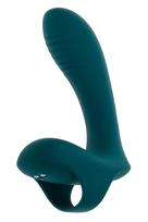 Vibratorius Playboy Pleasure Wrapped Around Your Finger, žalias