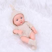 Naujas 20 cm Reborn Doll mažo dydžio nykščio emalio minkštųjų klijų imitacinis lėlės žaislas