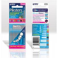 Piksters tarpdančių šepetėliai, 0.6 mm, pilki, N10
