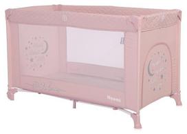 Kelioninė lovytė-maniežas Lorelli Noemi 1 Layer, Mellow Rose Star
