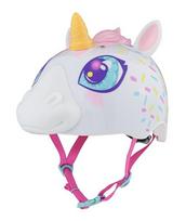 Vaikiškas dviratininko šalmas C-Preme Super Unicorne, baltas, 50-54 cm