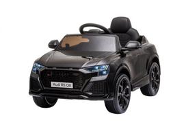 Vienvietis vaikiškas elektromobilis Audi RS Q8, juodas