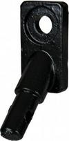 Šunų vežimėlio kabliukas dviračiui Trixie Bicycle Mount, juodas, 63x32x4 mm