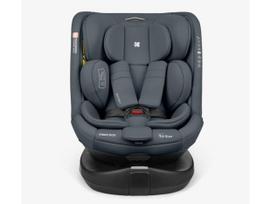 Automobilinė kėdutė KikkaBoo i-Round i-size 40-150cm Dark Grey