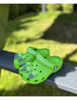 CrocsTM basutės Classic I AM Dinosaur Clog, Green Slime