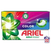 Skalbimo kapsulės ARIEL Color, 22 skalb.