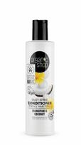Kondicionierius suteikiantis žvilgesio visų tipų plaukams ORGANIC SHOP Jostras ir kokosas, 280 ml