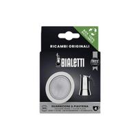 Tarpinė ir sietelis Bialetti nerūdijančio plieno moka kavinukams (4 puod.)