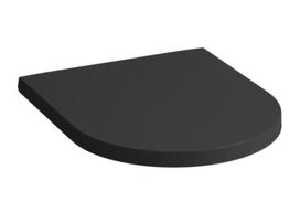 Unitazo sėdynė su dangčiu Kartell, su SQ/QR, juoda matinė H8913337160001