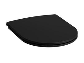 WC sėdynė su dangčiu Pro slim SC, removable, matt black H8989667160001