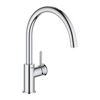 BauClassic virtuvinis maišytuvas, chromas 31535001