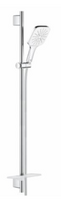Rainshower SmartActive Cube 130 dušo komplektas 3 srovės, 1000mm, žarna 1750mm, 9,5L/min, baltas 26587LS0