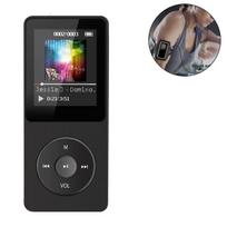 MP3 grotuvas MP3 grotuvai, kortelė MP4 grotuvas Mini MP3 studentų Walkman 8G mašinų saugykla el. knygų įrašymo įrenginys MP4, juodas