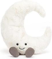 Jellycat Amuseables Mėnulio įdarytas žaislas, vidutinis 10,5 colio | Mėnulio pliušas | Linksma dovanos idėja