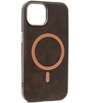 Rudas dėklas Apple iPhone 14 telefonui "Gentleman Mag Cover"