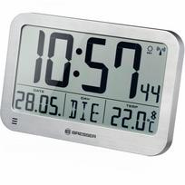 Sieninis / stalo laikrodis, sidabrinis Bresser MyTime MC LCD