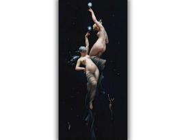 Reprodukcija „Gražuolės mėnulio šviesoje“, Luis Ricardo Falero