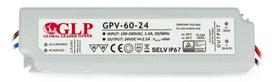 60W LED Maitinimo šaltinis GLP 24V IP67