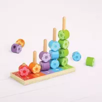 Pirmoji kaladėlių rūšiuoklė "Gėlės" BB090