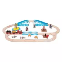 Traukinio trasa Pirate Train BJT038, 42 detalės