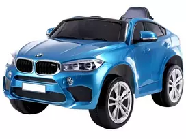 Elektromobilis BMW X6 - mėlynas, lakuotas