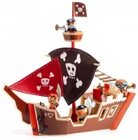 Djeco Arty Toys - Piratų laivas DJ06830