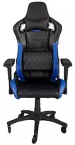 Žaidimų kėdė Corsair T1 RACE 2018, High Back Desk and Office Chair, Juoda/Mėlyna