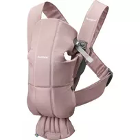 BABYBJORN nešioklė MINI Dusty Pink, Cotton 021014