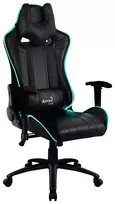 Žaidimų kėdė Aerocool AC-120 AIR RGB / Juoda
