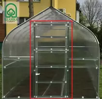 Papildomos durys gale šiltnamiui Standart*KLASIKA be dangos (dangos reikia 1,05x2 m)  4 mm