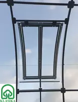 Stoglangis/orlaidė šiltnamiui KLASIKA TUBE (be automatikos)  100 x 60 cm