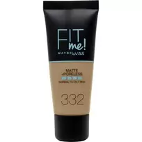 Maybelline Fit Me Matte   Poreless Foundation 332 Golden Caramel 30ml