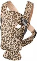 BABYBJÖRN nešioklė MINI Beige Leopard, Cotton 021075