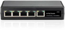Šakotuvas „Conexpro GNT-69P51G6“, PoE komutatorius, 5x LAN, 4x PoE