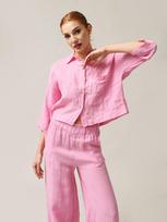 L'ARTE MILANO Moteriški marškiniai, Capsule Collection, 100% linas