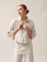 L'ARTE MILANO Moteriški marškiniai, Capsule Collection, 100% linas