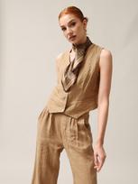 L'ARTE MILANO Moteriška liemenė, Capsule Collection, 100% linas