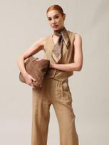 L'ARTE MILANO Moteriškos kelnės, Capsule Collection, 100% linas