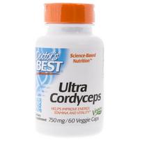 "Doctor's Best Ultra Cordyceps" 750 mg - 60 Veg kapsulių