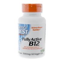 "Doctor's Best" visiškai aktyvus vitaminas B12 1500 mcg - 60 Veg kapsulių
