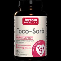 Jarrow Formulas Toco-Sorb, mišrūs tokotrienoliai ir vitaminas E - 60 minkštųjų gelių