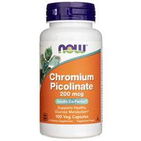 "Now Foods" chromo pikolinatas 200 mcg - 100 Veg kapsulių