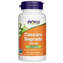 "Now Foods Cascara Sagrada" 450 mg - 100 Veg kapsulių