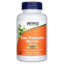 Now Foods Saw Palmetto uogos 550 mg - 100 Veg kapsulių