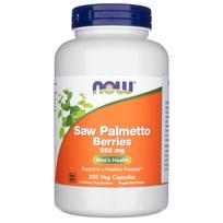 Now Foods Saw Palmetto uogos 550 mg - 250 Veg kapsulių