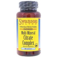 "Swanson" mineralų citrato kompleksas - 60 kapsulių