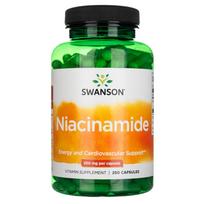 "Swanson" niacinamidas (niacinamidas) 250 mg - 250 kapsulių