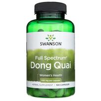 "Swanson" pilno spektro Dong Quai 530 mg - 100 kapsulių