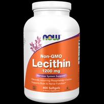 Now Foods Lecitinas (Lecitinas be GMO) 1200 mg - 400 gelio kapsulių